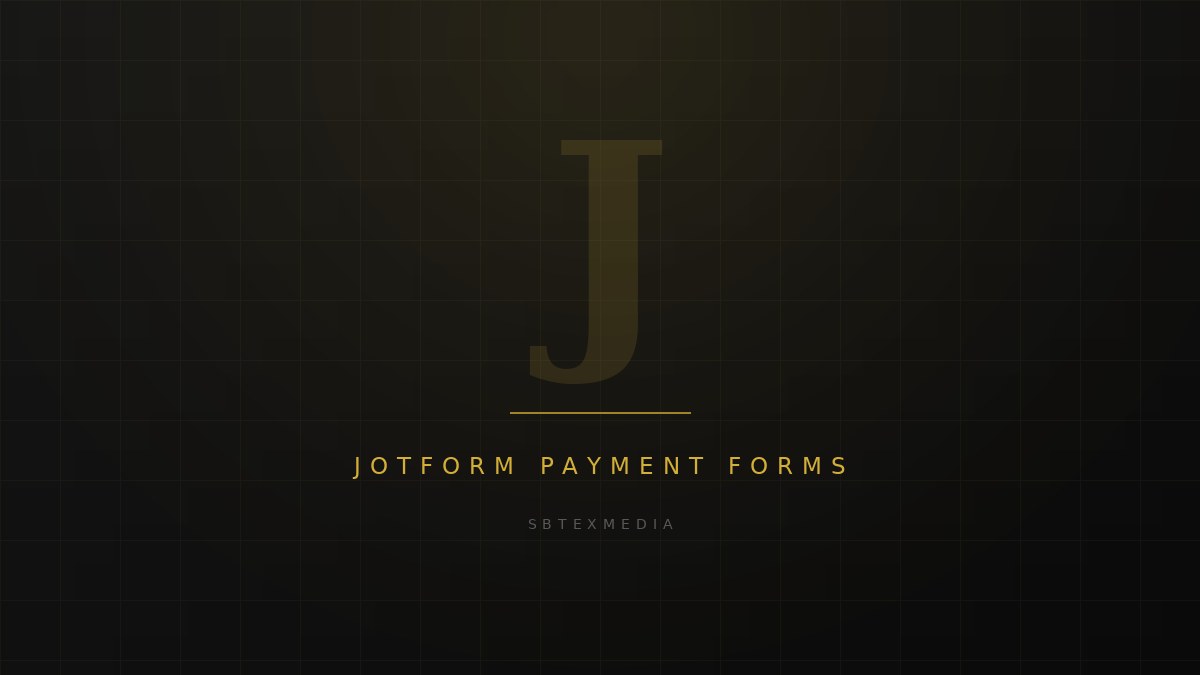 Jotform payment form collecting an online order with automated workflow steps