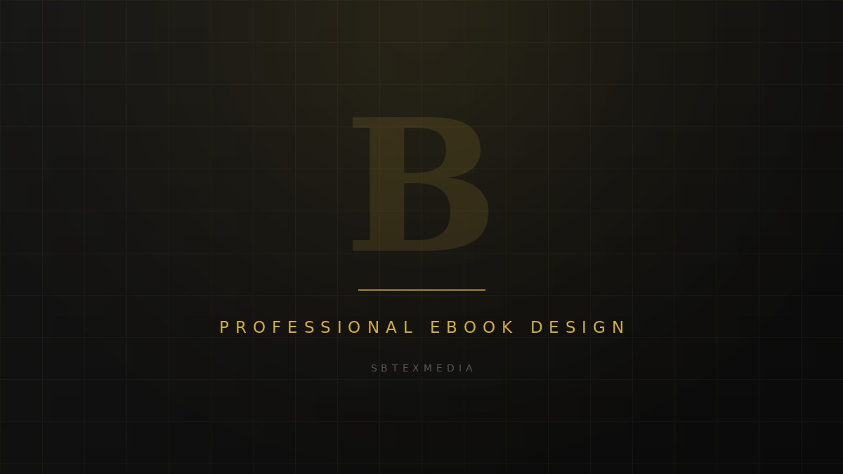 Professional ebook design layout showing chapter opener and body pages for a business ebook