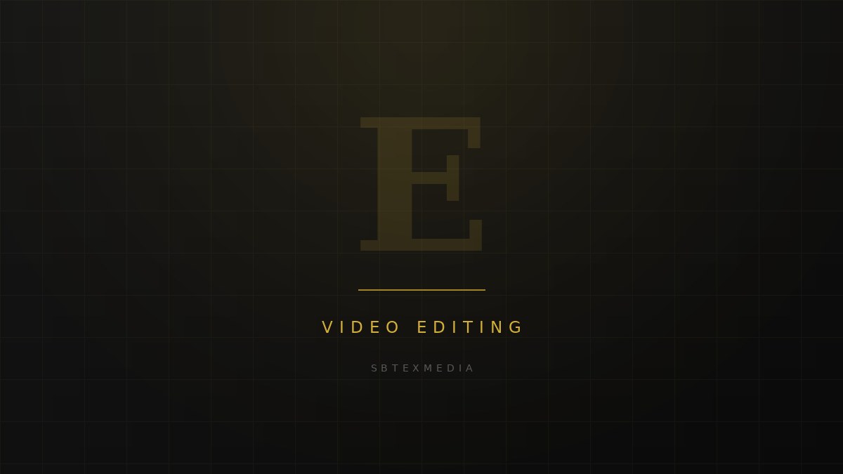 Video editing timeline showing a business video being cut and colour corrected